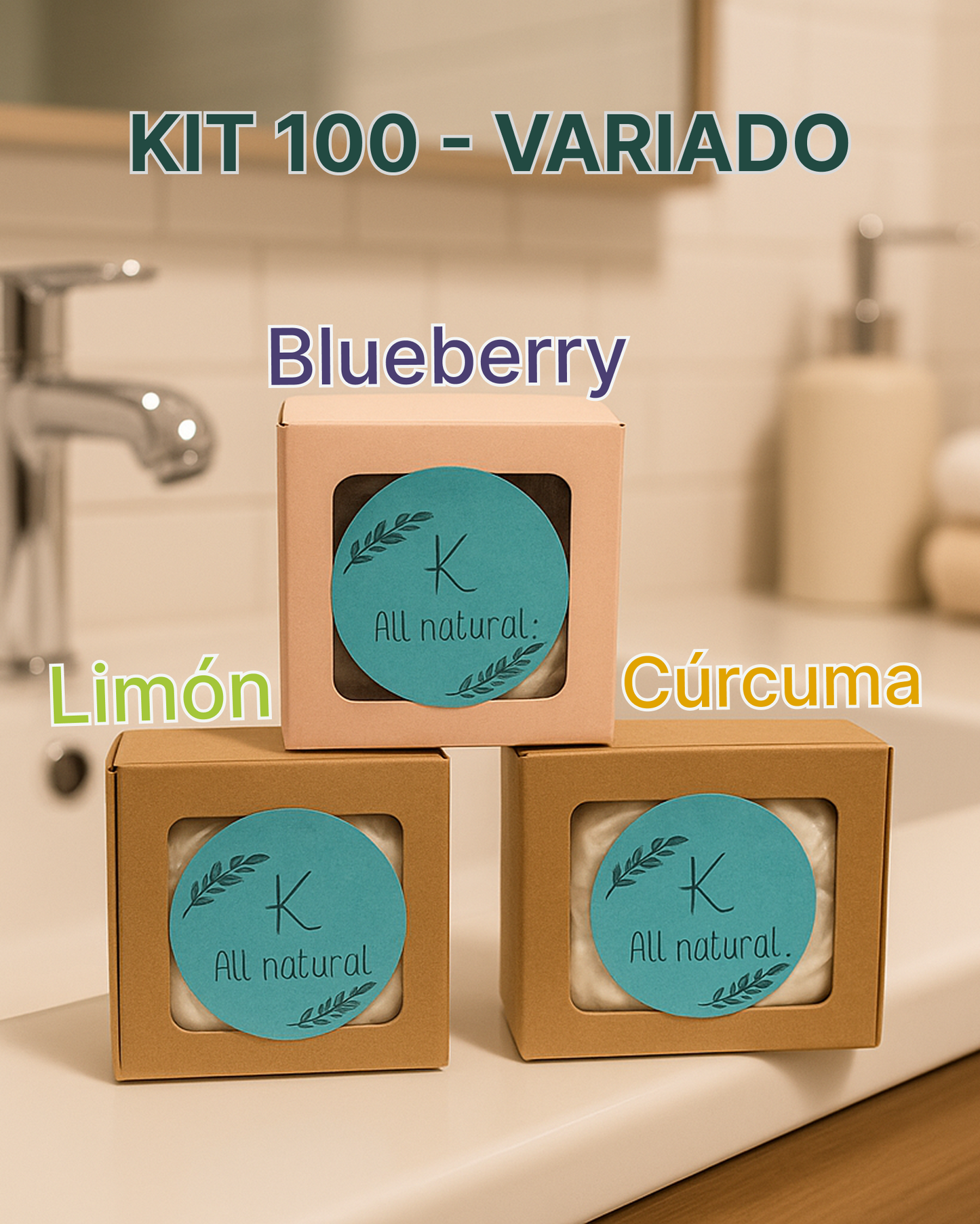 Jabón Artesanal - Kit Variado