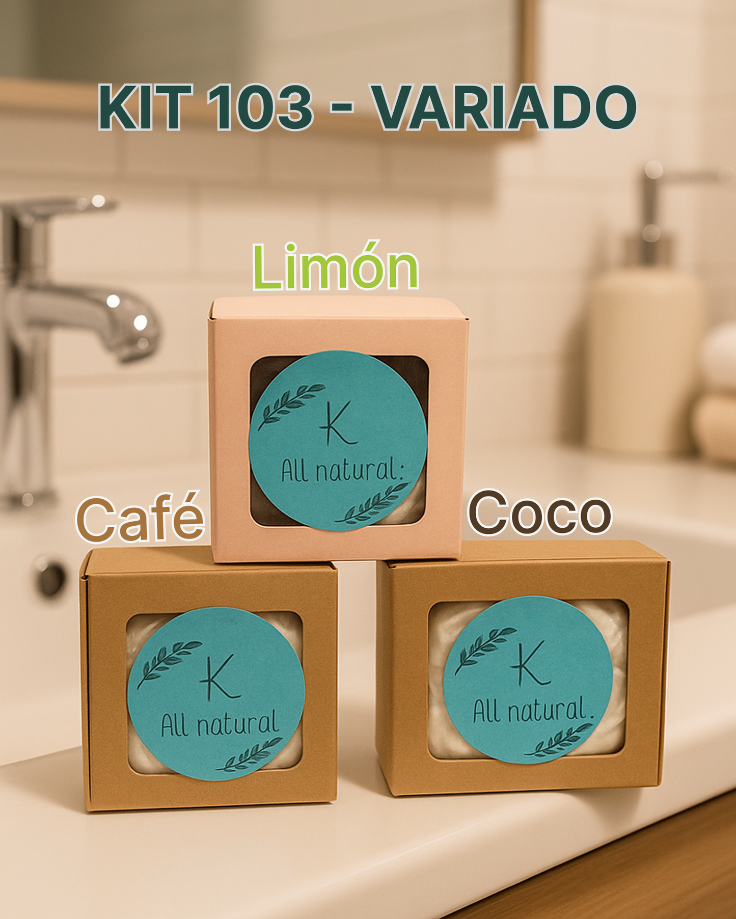 Jabón Artesanal - Kit Variado