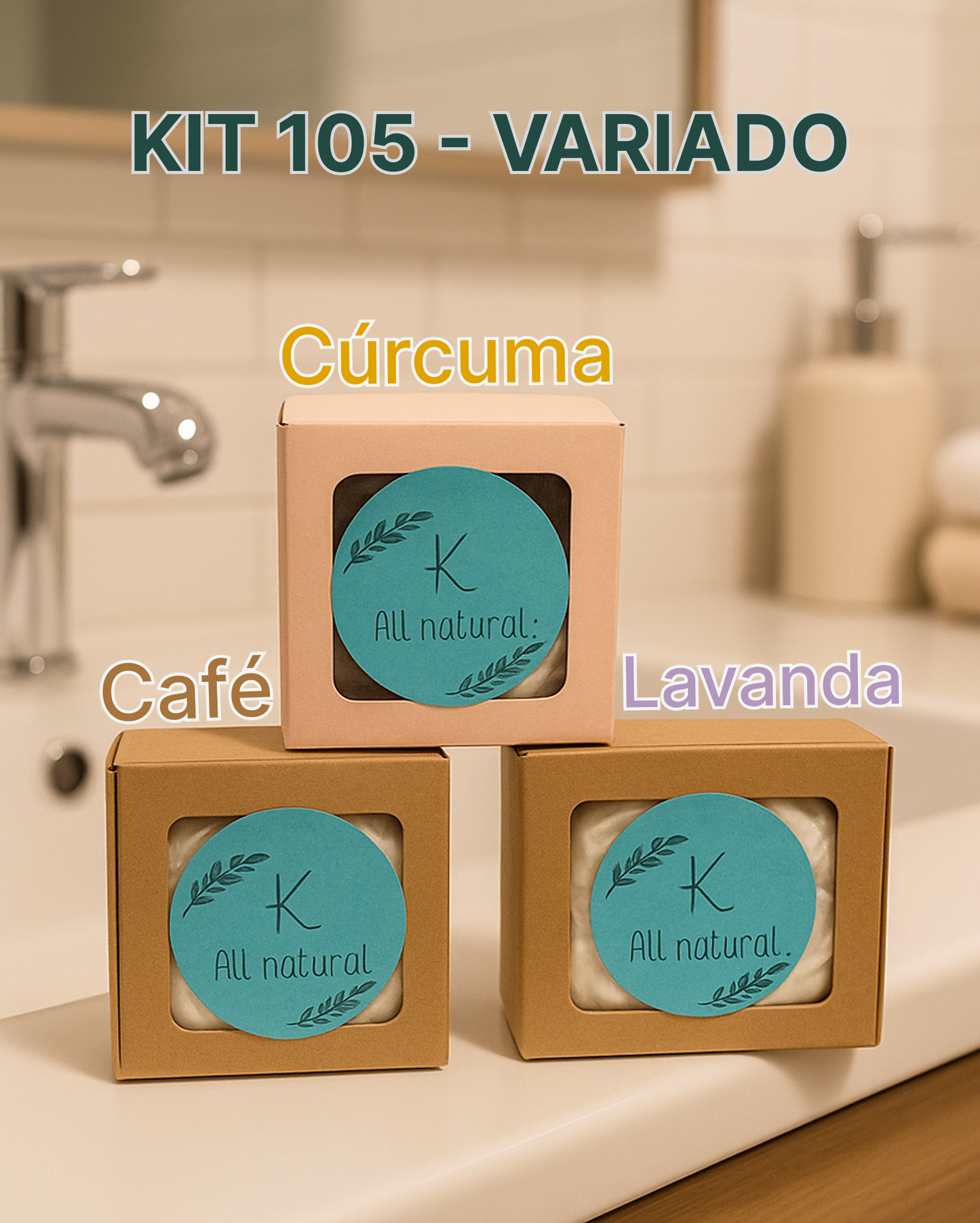 Jabón Artesanal - Kit Variado