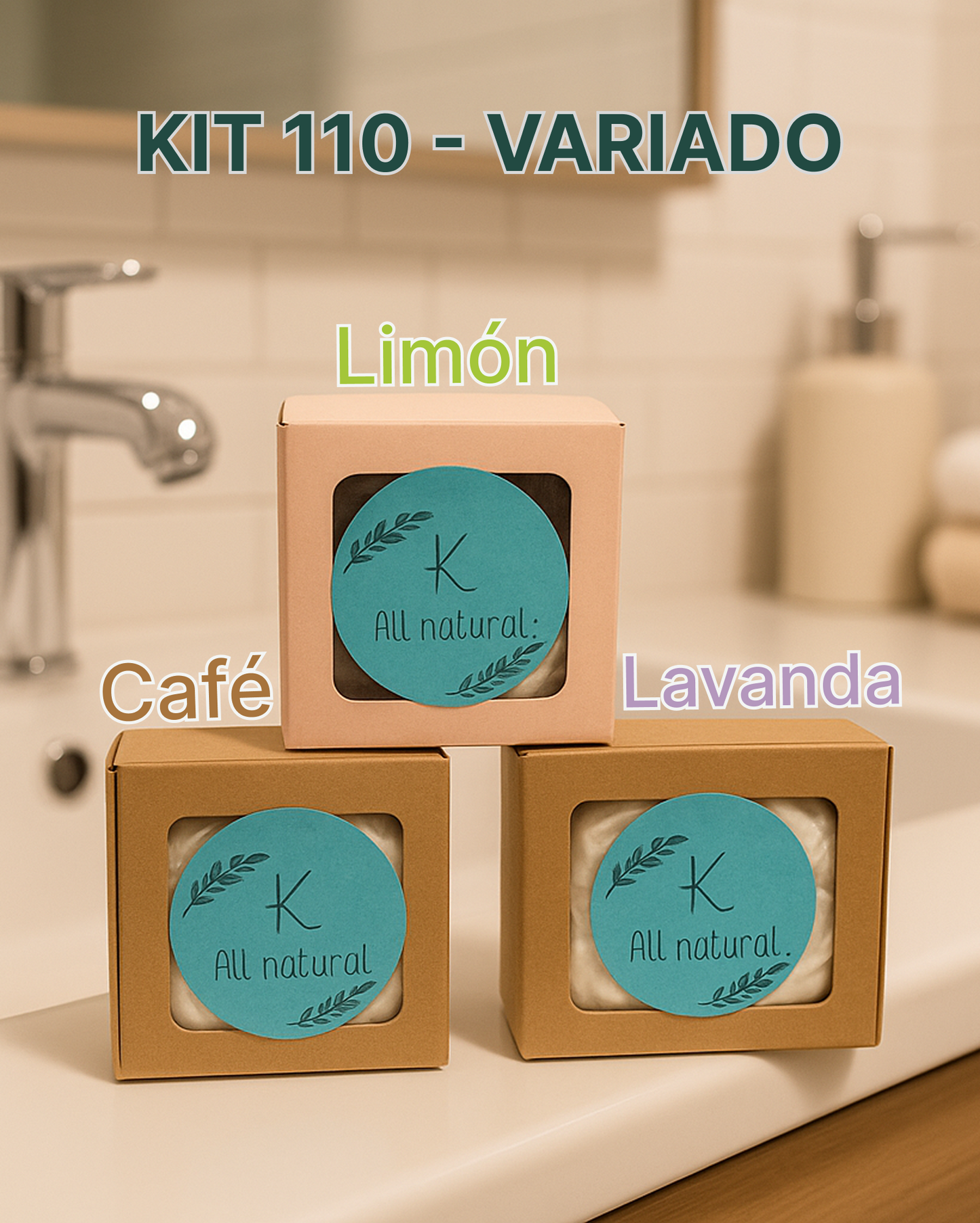 Jabón Artesanal - Kit Variado
