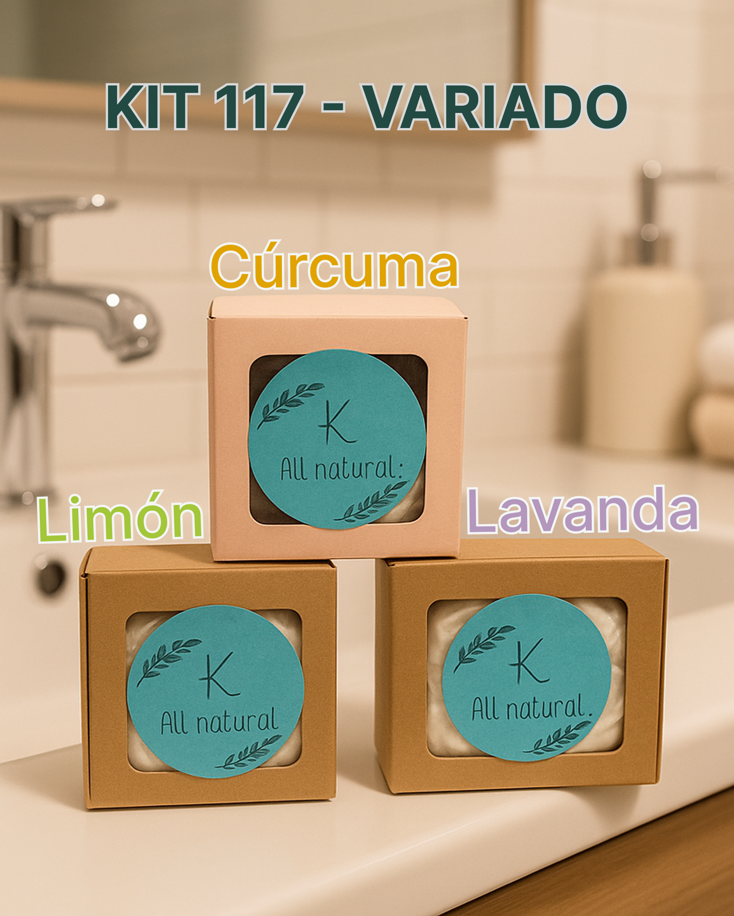 Jabón Artesanal - Kit Variado
