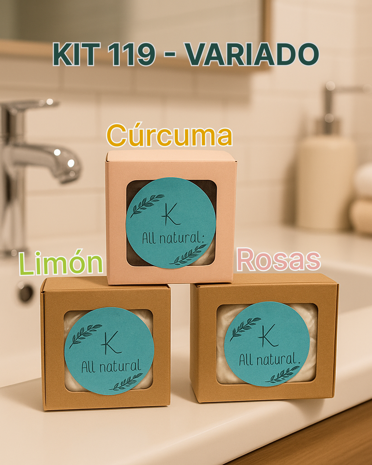 Jabón Artesanal - Kit Variado