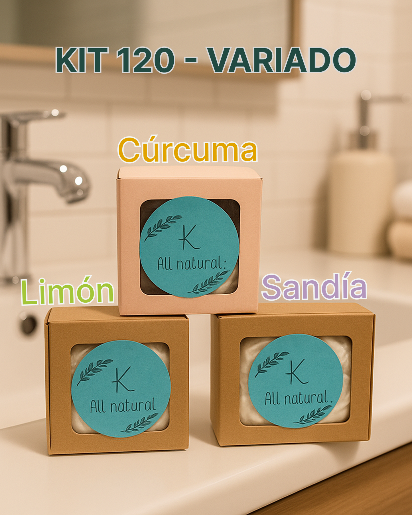 Jabón Artesanal - Kit Variado