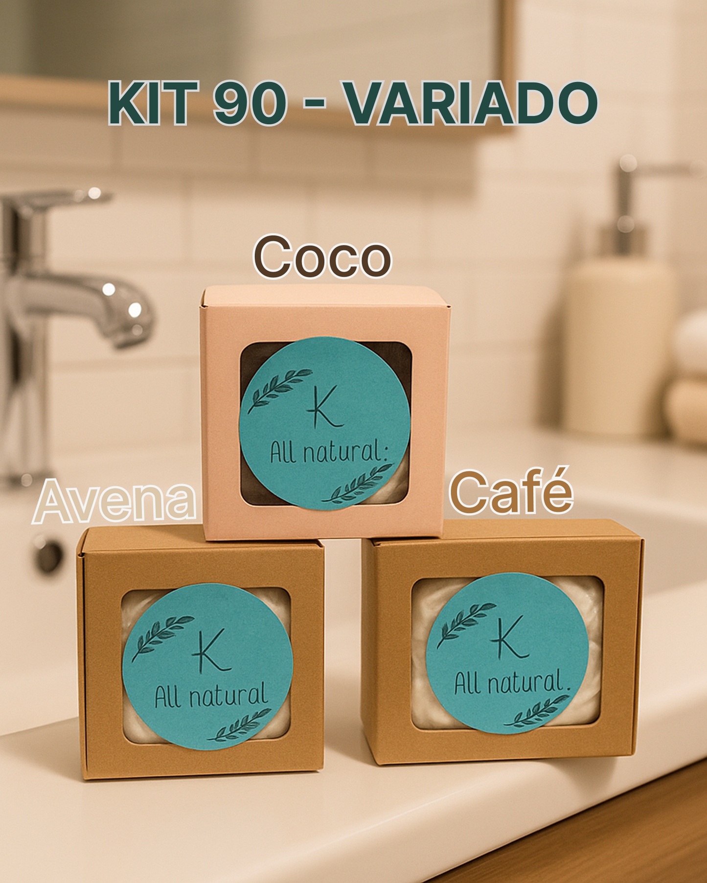 Jabón Artesanal - Kit Variado