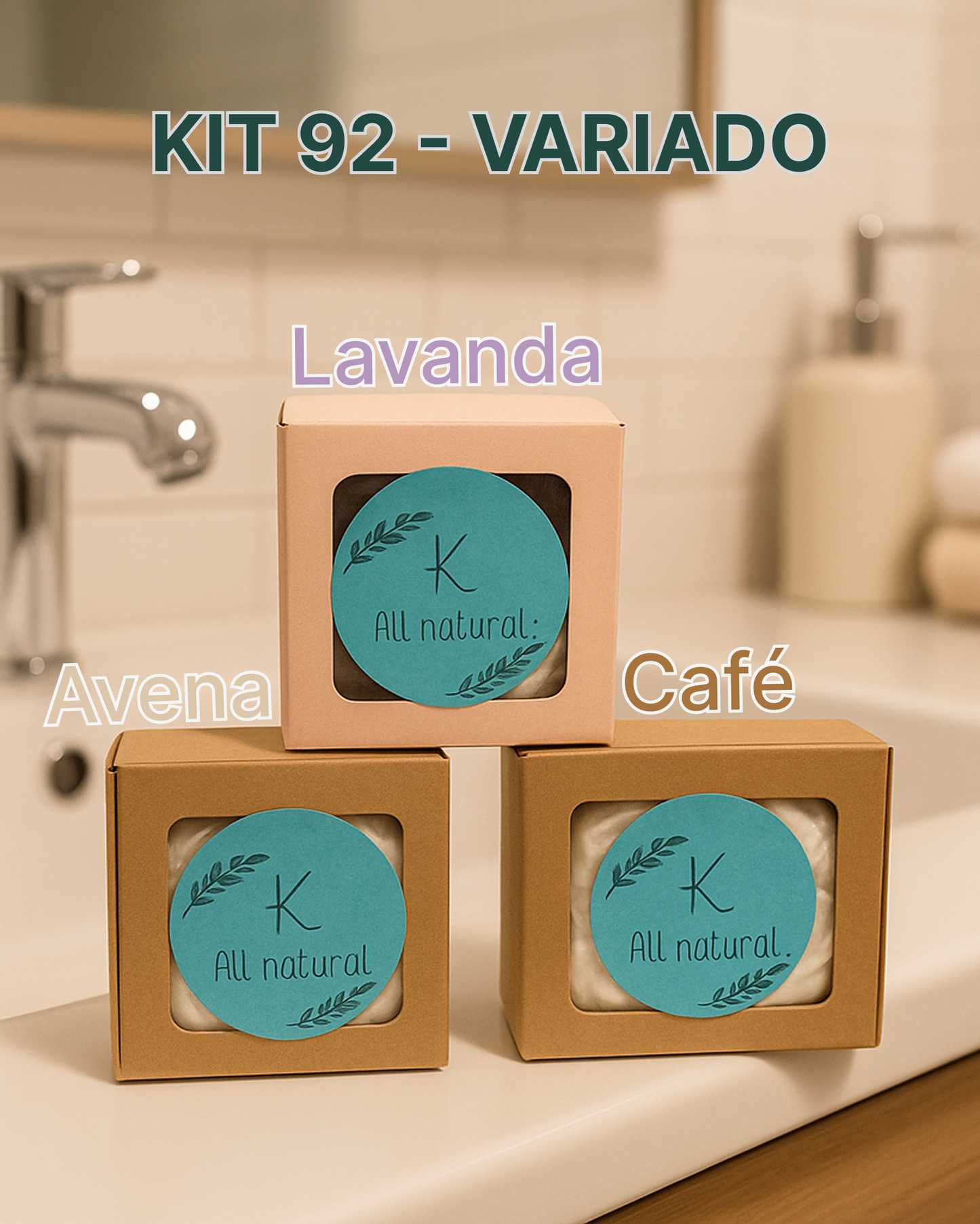 Jabón Artesanal - Kit Variado