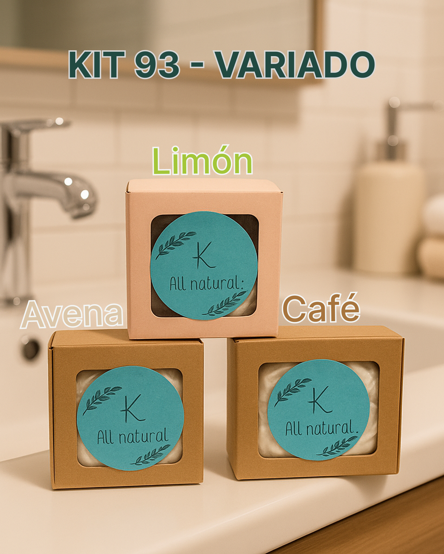 Jabón Artesanal - Kit Variado