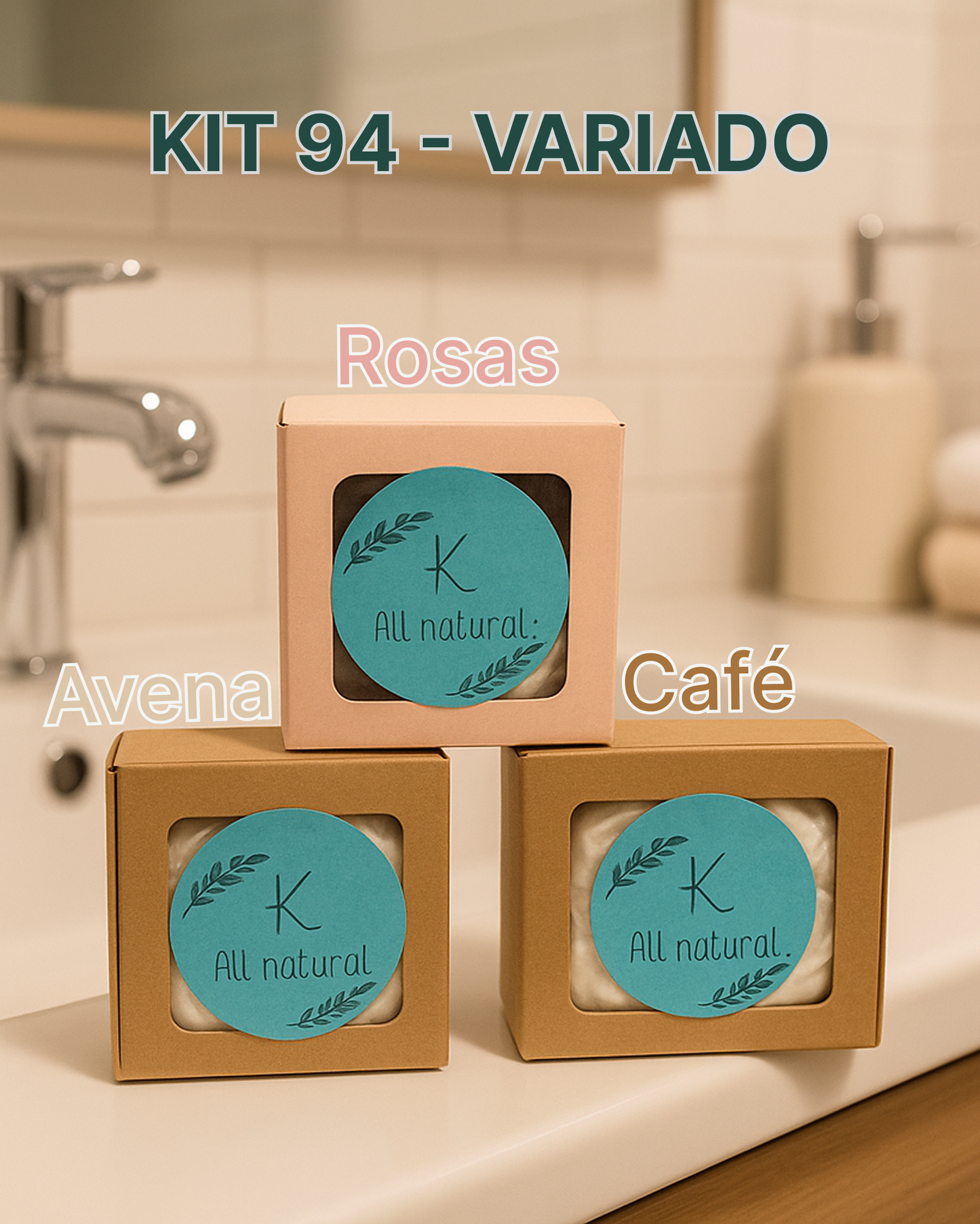 Jabón Artesanal - Kit Variado