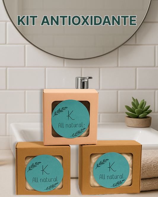 Jabón Artesanal - Kit Antioxidante