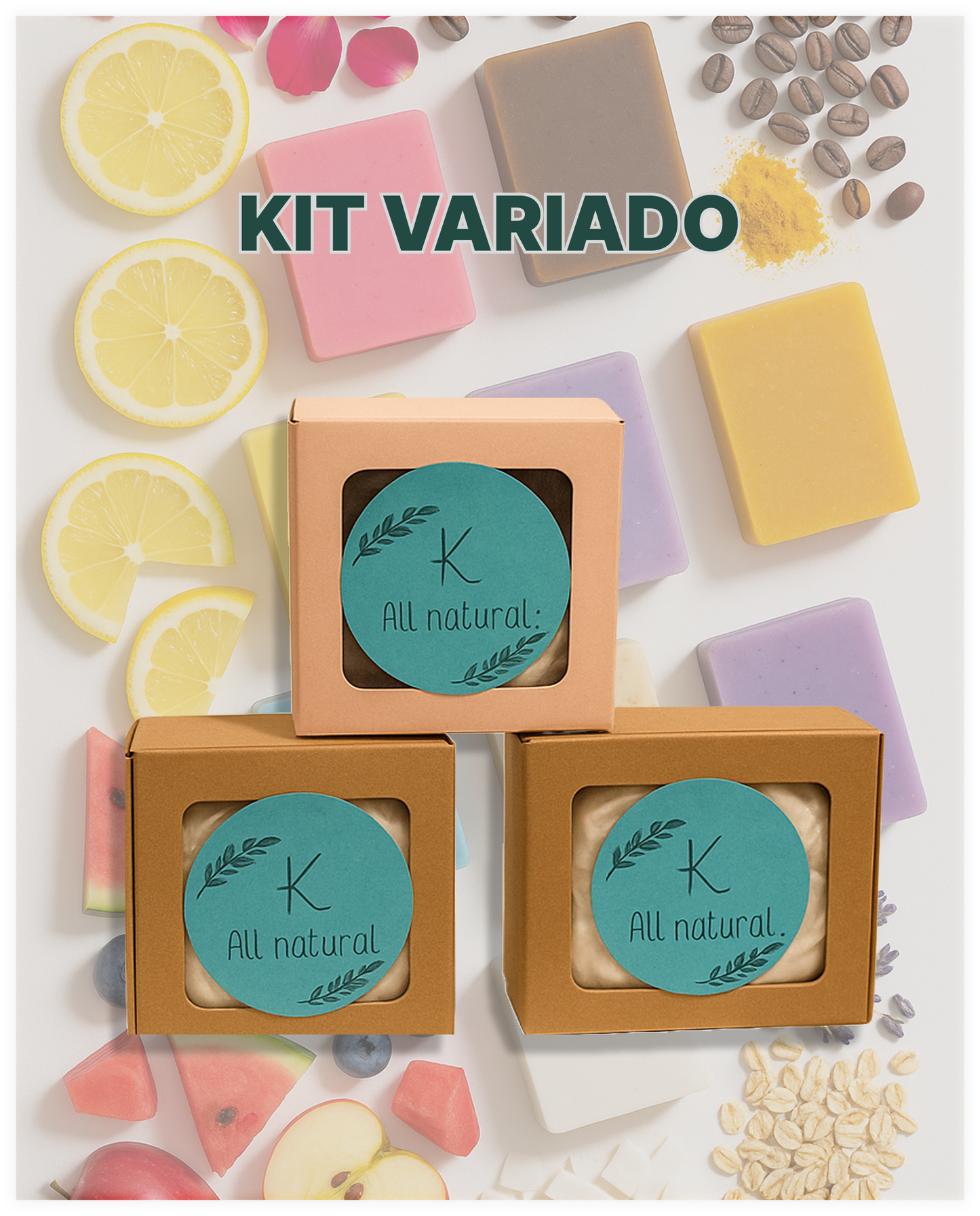 Jabón Artesanal - Kit Variado