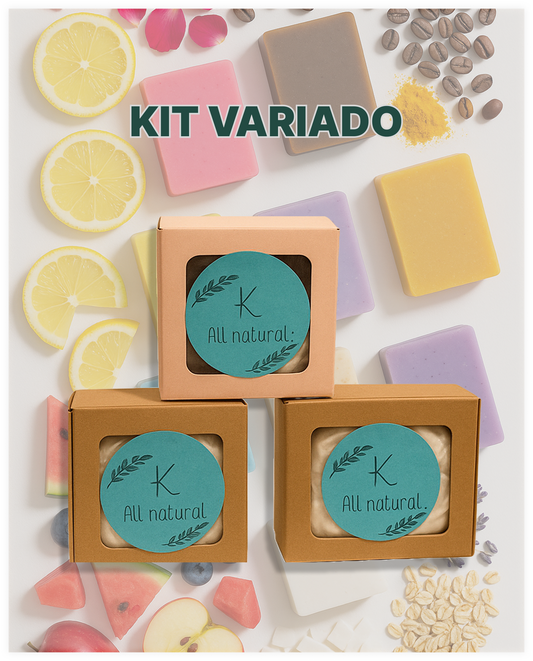 Jabón Artesanal - Kit Variado